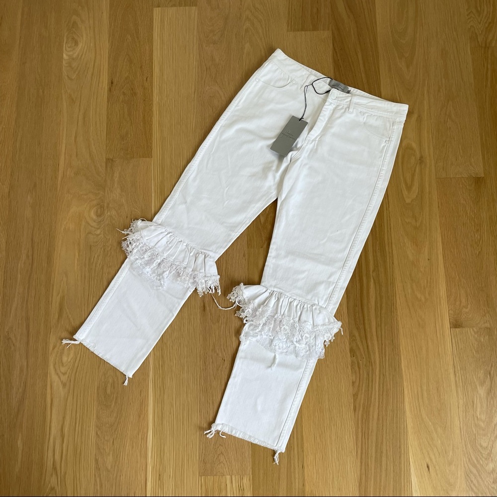 Preen by Thornton Bregazzi White Jeans